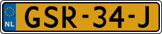 License plate of the Netherlands, Cars