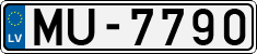 License plate of Latvia, Regular car plates