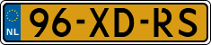 License plate of the Netherlands, Cars