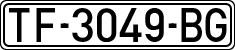 License plates of Spain, 1971 year series