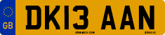 License plate of the United Kingdom, 2001 year system