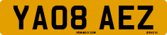 License plate of the United Kingdom, 2001 year system