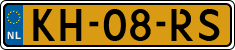License plate of the Netherlands, Cars