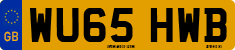 License plate of the United Kingdom, 2001 year system