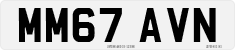 License plate of the United Kingdom, 2001 year system