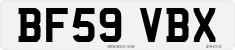 License plate of the United Kingdom, 2001 year system