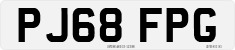 License plate of the United Kingdom, 2001 year system