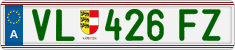 License plate of Austria, Regular plates