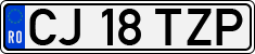 License plate of Romania, Regular plates