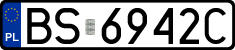 License plates of Poland, Regular car plates