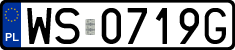 License plates of Poland, Regular car plates