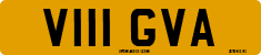 License plate of the United Kingdom, 1983 year system