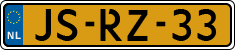 License plate of the Netherlands, Cars