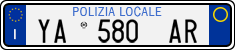 License plate of Italy, Cars (1994 year series)