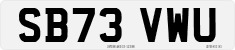 License plate of the United Kingdom, 2001 year system