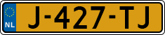 License plate of the Netherlands, Cars