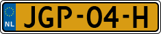 License plate of the Netherlands, Cars
