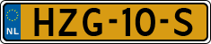 License plate of the Netherlands, Cars