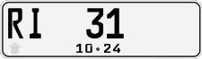 License plate of Indonesia, High authorities