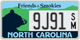 North Carolina, Specialty plates (XXXX A/B)