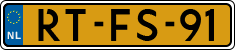 License plate of the Netherlands, Cars