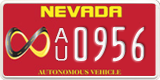 Nevada, Specialty plates (AB XXXX)