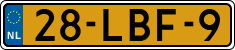 License plate of the Netherlands, Cars