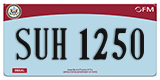 Federal license plates, Diplomatic