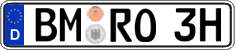 German license plate, Plates for oldtimers (type 