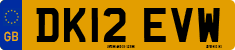 License plate of the United Kingdom, 2001 year system