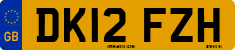 License plate of the United Kingdom, 2001 year system