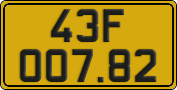 License plate of Vietnam, Commercial vehicles