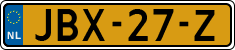 License plate of the Netherlands, Cars