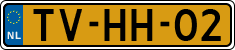 License plate of the Netherlands, Cars