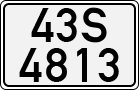 License plate of Vietnam, Cars