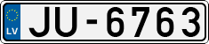 License plate of Latvia, Regular car plates