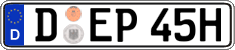 German license plate, Plates for oldtimers (type 