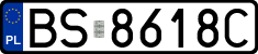 License plates of Poland, Regular car plates