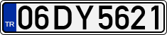 License plate of Turkey, Regular plates