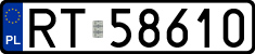 License plates of Poland, Regular car plates