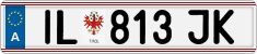 License plate of Austria, Regular plates
