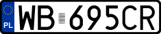 License plates of Poland, Regular car plates