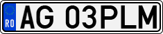 License plate of Romania, Regular plates