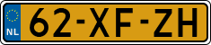 License plate of the Netherlands, Cars