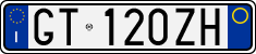 License plate of Italy, Cars (1994 year series)