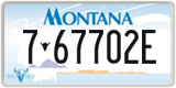 Montana, 1-12345A / 10-1234A