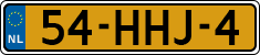 License plate of the Netherlands, Cars