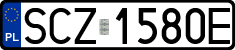 License plates of Poland, Regular car plates