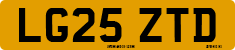 License plate of the United Kingdom, 2001 year system