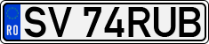 License plate of Romania, Regular plates